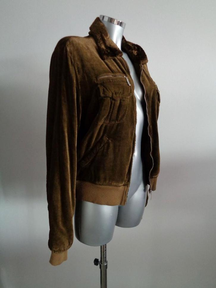 European Culture jack viscose en cupro, maat XL 40/42 Nieuw, Kleding | Dames, Jassen | Winter, Nieuw, Maat 38/40 (M), Groen, Ophalen of Verzenden