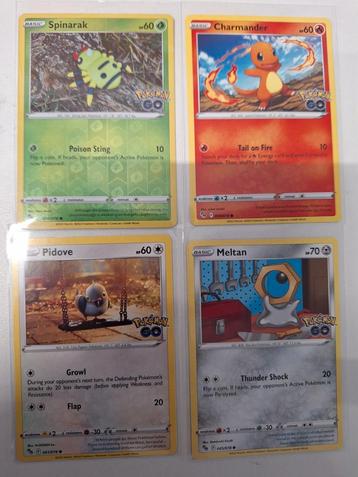 Verschillende pokemonkaarten uit verschillende serie beschikbaar voor biedingen