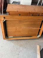 Eikenhouten tafel, Ophalen, Eikenhout, 50 tot 100 cm, Zo goed als nieuw