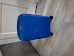 Leuke, blauwe koffer helemaal NIEUW!, Sieraden, Tassen en Uiterlijk, Koffers, Ophalen, Hard kunststof, Nieuw, Minder dan 50 cm