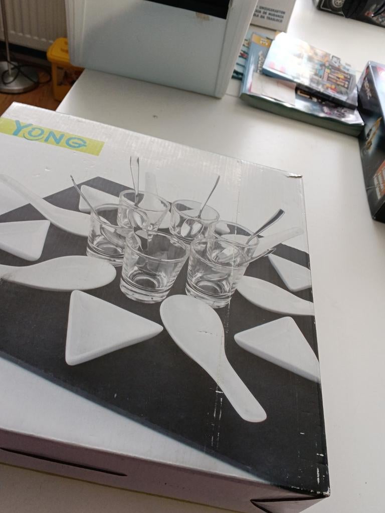 Yong serveerset - Nieuw in doos, Ophalen of Verzenden, Nieuw