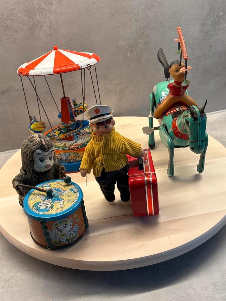 Vintage Blikken Speelgoed Collectie, Antiek en Kunst, Antiek | Speelgoed, Ophalen of Verzenden