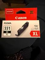 Inkt cartridge zwart Canon 551 XL, Ophalen, Nieuw, Cartridge, Canon .