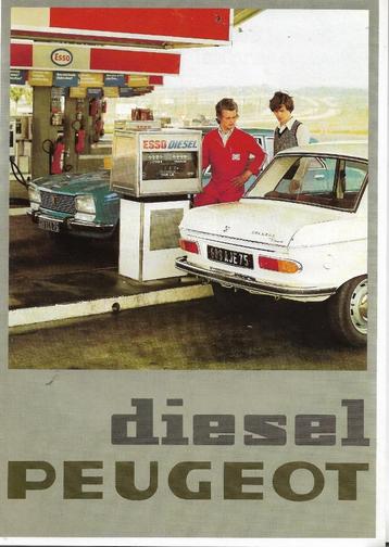 Brochure PEUGEOT Diesel 204, 504 en 604, 1975 (NL). beschikbaar voor biedingen