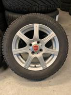 Nette Fiat 500 Panda Punto winterset lichtmetaal Semperit, Auto-onderdelen, Banden en Velgen, Ophalen, 14 inch, Gebruikt, Banden en Velgen