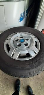 FIAT DUCATO MAXI STALEN VELGEN MET BANDEN 5X130 16 INCH, Auto-onderdelen, Banden en Velgen, Ophalen, Bestelwagen, 16 inch, Band(en)