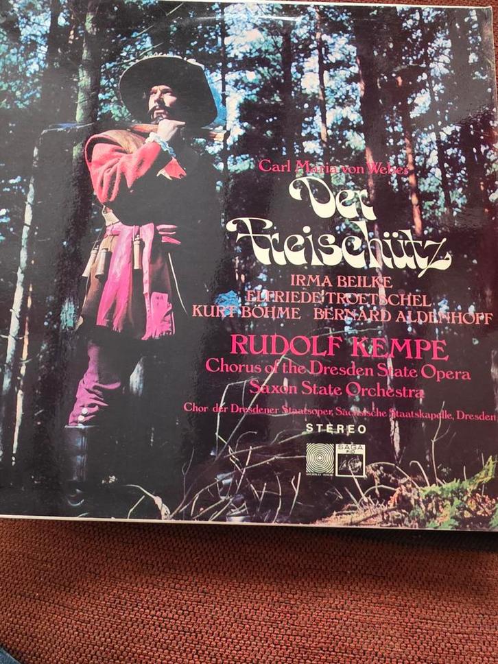 Carl Maria von Weber - Der Freischütz LP, Cd's en Dvd's, Vinyl | Klassiek, Ophalen of Verzenden