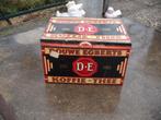 Winkelblik Douwe Egberts DE 43 x 31 x 30 hoog voorraadblik, Ophalen, Gebruikt, Douwe Egberts