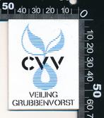 Sticker: CVV - Veiling Grubbenvorst (Klein), Verzamelen, Stickers, Ophalen of Verzenden