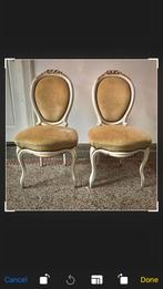 2 Stuks Prachtige gerestaureerde antieke Queen Ann stoelen, Antiek en Kunst, Ophalen