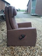 Opstap/relaxstoel met stoffen bekleding, Ophalen, Gebruikt, Klassiek, 75 tot 100 cm