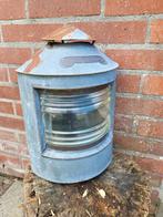 Antieke scheepslamp bakboord., Antiek en Kunst, Ophalen of Verzenden
