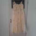 Mooie lange jurk (Elfia/Fantasy)maat 42, Kleding | Dames, Gelegenheidskleding, Galajurk, Beige, Maat 42/44 (L), Ophalen of Verzenden