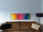 Drieluik schilderij - Abstracte kunst, Huis en Inrichting, Woonaccessoires | Schilderijen, Tekeningen en Foto's, 125 cm of meer