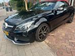 Mercedes-Benz E-Klasse E200 Cabrio A7 2014 Zwart, Auto's, Achterwielaandrijving, 1800 kg, 4 cilinders, Cabriolet
