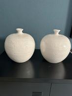 2 mooie decoratie keramiek vazen, Overige materialen, Overige kleuren, Ophalen of Verzenden, Zo goed als nieuw