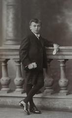 Fotokaart C5 - Communie Jongen, Gebruikt, Verzenden, Foto, Voor 1940