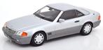 Mercedes 500SL 1993 (R129)Cabrio met Hardtop Zilver Limited, Hobby en Vrije tijd, Modelauto's | 1:18, Overige merken, Info@geerligsdejong.nl