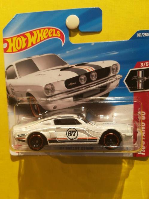 '67 Ford Mustang Shelby GT-500 Hot Wheels Mustang 60 2025, Hobby en Vrije tijd, Modelauto's | Overige schalen, Nieuw, Auto, Ophalen of Verzenden