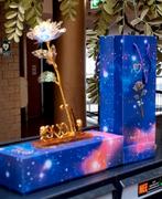 Galaxy Rose' of '24K Gold Foil Rose, Ophalen of Verzenden, Nieuw, Roze