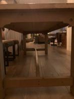 Prima eettafel grenen, Huis en Inrichting, Tafels | Eettafels, Ophalen, Gebruikt, 200 cm of meer, 50 tot 100 cm