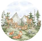Muursticker Cirkel Bos Forest Baby's Designed4Kids, Designed4Kids, Nieuw, Ophalen of Verzenden, Designed4kids@live.nl