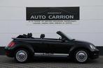 Volkswagen Beetle Cabriolet 2.5 TSI 170PK DSG Leder Cruise!, Auto's, Gebruikt, 4 stoelen, Zwart, Bedrijf