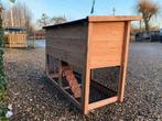 Konijnenhok Aalburg XL Douglas | Duurzame materialen, 110 cm of meer, Nieuw, Ophalen of Verzenden, 90 cm of meer