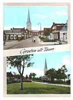 980635 Tzum Friesland 1967 Gelopen met zegel, Verzamelen, Ansichtkaarten | Nederland, Ophalen of Verzenden, 1960 tot 1980, Gelopen