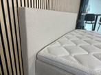 BOXSPRING TEDDY BEIGE 180 200 teddy stof, Beige, Ophalen of Verzenden, 180 cm, 200 cm