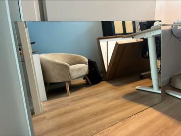 Spiegel 120x80 schadevrij incl bevestigingsmateriaal beschikbaar voor biedingen
