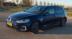 VW Golf 7.5 GTE 204pk DSG 2017 Blauw Pano Adaptive Digitaal, Auto's, Stof, 4 cilinders, Blauw, 1395 cc