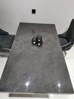 Italiaanse eettafel + 4 stoelen - compleet of los, Huis en Inrichting, Tafels | Eettafels, Gebruikt, 100 tot 150 cm, Ophalen of Verzenden