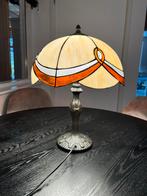 Antieke lamp glas in lood/ tiffany, Ophalen