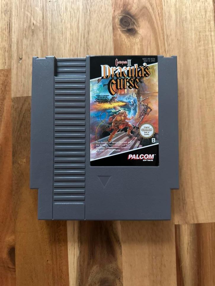 Castlevania III: Dracula's Curse (NES) - PALCOM, Spelcomputers en Games, Games | Nintendo NES, Gebruikt, Platform, 1 speler, Vanaf 12 jaar