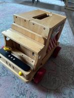 Vintage Houten Foodtruck Goki Speelgoed, Kinderen en Baby's, Speelgoed | Houten speelgoed, Ophalen, Gebruikt, Meubelstuk of Keukentje