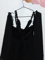 Zwarte Gothic Jurk - Alternative Witch Style, Kleding | Dames, Maat 38/40 (M), Zwart, Ophalen of Verzenden, Zo goed als nieuw