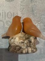 Marmeren vogeltjes op marmeren steen, Ophalen of Verzenden