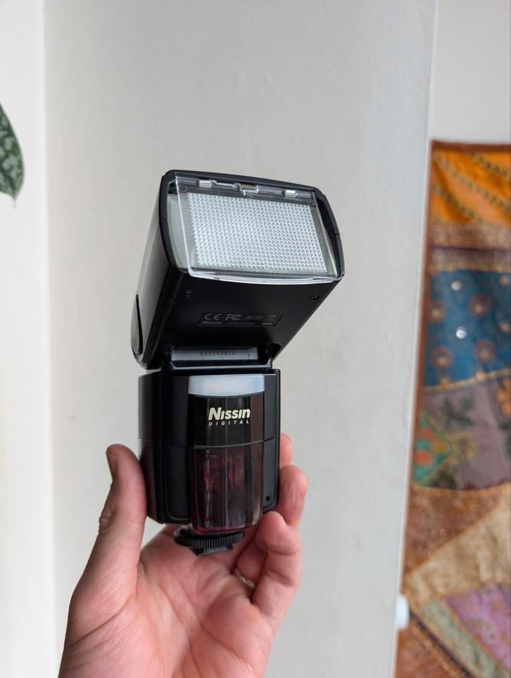 Nissin Di866 Professional Flitser voor Nikon, Audio, Tv en Foto, Fotografie | Flitsers, Zo goed als nieuw, Nikon, Kantelbaar, Ophalen of Verzenden