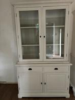Te koop witte buffetkast, Ophalen, Gebruikt, 25 tot 50 cm, 200 cm of meer