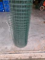 Tuingaas 125cm, geplastificeerd, mazen 7x5cm, Tuin en Terras, Gaas en Draad, Ophalen, Gebruikt, 20 meter of meer