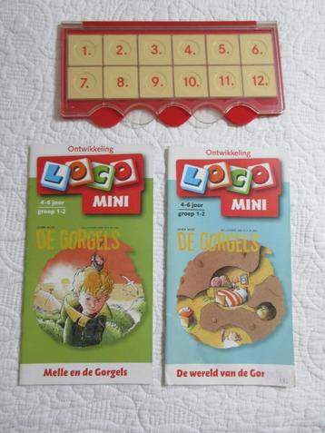 Loco mini : doos + 2 boekjes Gorgels beschikbaar voor biedingen