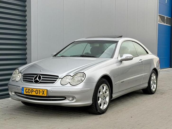 Mercedes CLK-klasse Coupé 240 Elegance, Auto's, Mercedes-Benz, Bedrijf, Te koop, CLK, ABS, Airbags, Airconditioning, Alarm, Boordcomputer