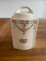 Prachtige aardewerk voorraadpot met deksel, Antiek en Kunst, Antiek | Keramiek en Aardewerk, Ophalen