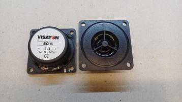 Visaton Sc5 1/2" polycarbonate tweeter 60/110watt vloeistof  beschikbaar voor biedingen