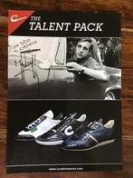 Voetbal reklame Johan Cruijff Ajax Amsterdam FC Barcelona #6, Verzamelen, Ophalen of Verzenden, Zo goed als nieuw, Ajax, Poster, Plaatje of Sticker