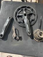 Zeus carbon crankset, Ophalen of Verzenden, Zo goed als nieuw, Racefiets, Crankstel of Pedalen