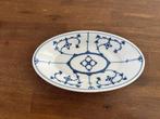 Ovale Schaal met Blauw Decor, Ophalen of Verzenden, Overige stijlen, Porselein, Schaal of Schalen