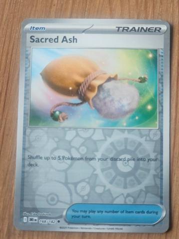 Pokémon kaart - Destined Rivals - Sacred Ash 168 reverse beschikbaar voor biedingen