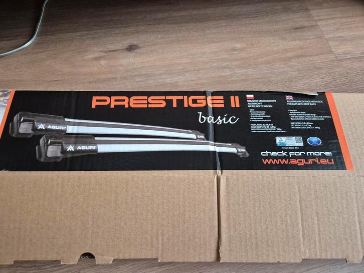 Aguri Prestige 2 (S2) | Dakdragerset, Auto diversen, Dakdragers, Zo goed als nieuw, Ophalen